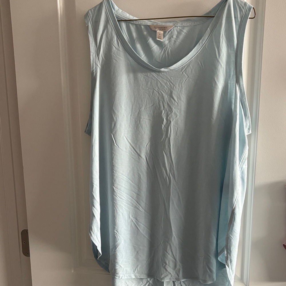 Banana Republic Sky Blue Tank Top